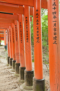 法希米伊纳里神道寺庙门户网站楼梯信仰小路橙子历史途径宗教图片