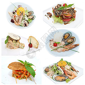食品章鱼蔬菜饮食食物晚餐奢华盘子菜单沙拉美食图片