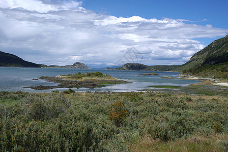 阿根廷景观 阿根廷风景海岸沼泽群岛海洋荒野图片