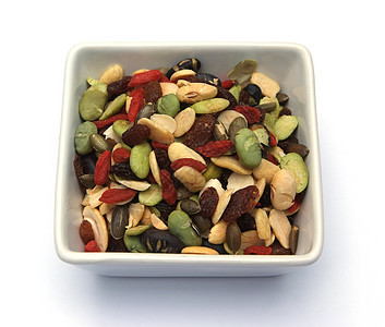 有机混合果和干果水果腰果零食坚果种子季豆葡萄干美食营养品胡桃图片