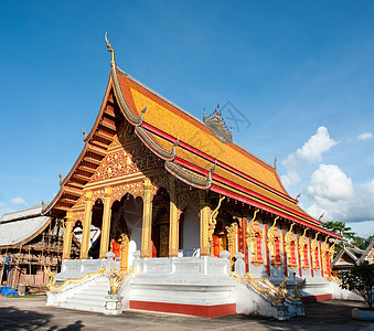 老挝佛教寺庙图片