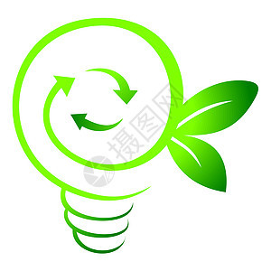 绿色能源叶子创新活力生态力量创造力生长全球环境技术图片