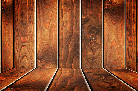 空木木房 以石板风格木头地面黑色房间空白棕色图片