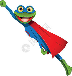 青蛙超级人图片