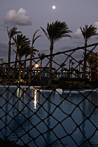 组织酒店反射旅行水池财富假期旅游气候奢华网状图片