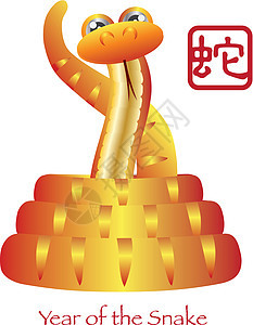 中华蛇Zodiac新年背景图片
