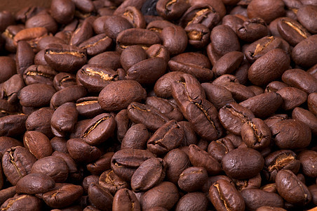 A 咖啡豆的背景图片
