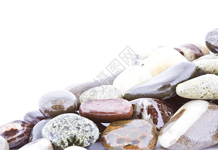 石头温泉海岸碎石椭圆形玻璃宏观材料海岸线墙纸矿物图片
