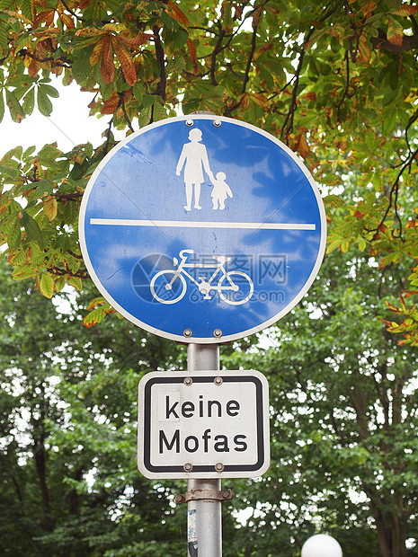 步行地区标志运输信号车道自行车过境街道图片