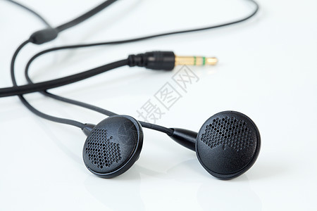 耳听器宏观电话电缆电气工作室立体声收音机娱乐电子耳机图片