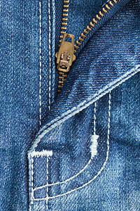 蓝色牛仔裤架压缩金属裤子纺织品架子牙齿展示紧固件黄铜拉链图片