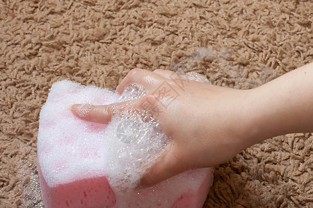 洗地毯羊毛泡沫凝胶图片
