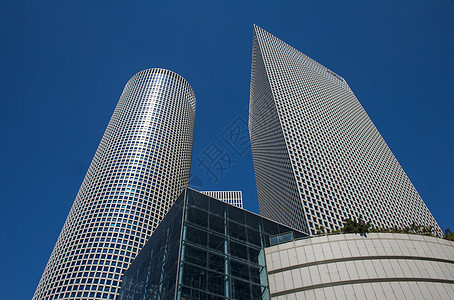 Azrieli 塔中心摩天大楼城市建筑景观图片