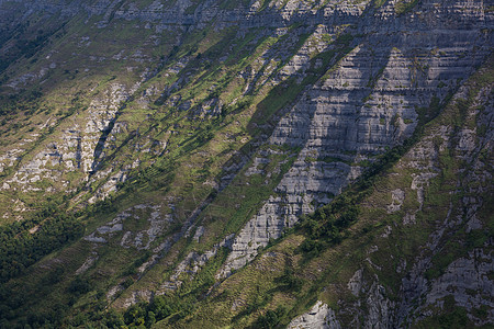 西班牙阿拉瓦萨尔托德尔内尔维翁神经绿色地区悬崖山脉图片