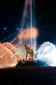 俄罗斯彼得戈夫的萨姆森喷泉图片