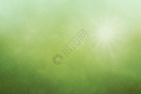 焦点外布OKh背景白色情绪圆形绿色风格桌面装饰太阳晴天气泡图片