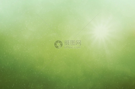 焦点外布OKh背景白色情绪圆形绿色风格桌面装饰太阳晴天气泡图片