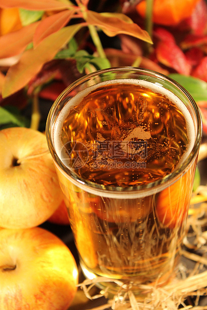 苹果酒食物果汁乡村水果酒精液体啤酒瓶子勘探玻璃图片