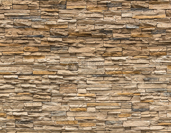 布朗旧砖墙材料水平石头力量房子褐色棕色图片