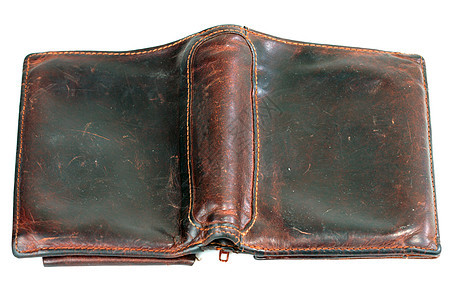 旧皮包纹理化腰带钱包宏观织物接缝纺织品皮肤背布材料图片