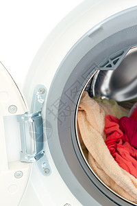 洗涤机机技术垫圈电气前端服装蓝色圆圈卫生按钮机器图片