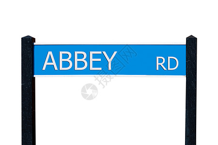 Abbey路标标志图片