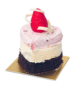 蛋糕 背景的冰淇淋蛋糕短号味道发射树叶小吃美食圣代肥胖摆设甜点图片