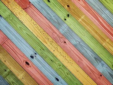 彩色油漆木木背景图片