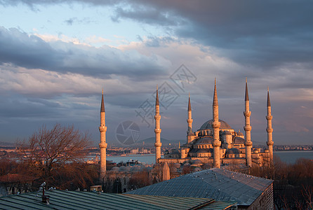 伊斯坦布尔 土耳其宗教建筑学建筑首都旅行尖塔火鸡城市场景景观图片