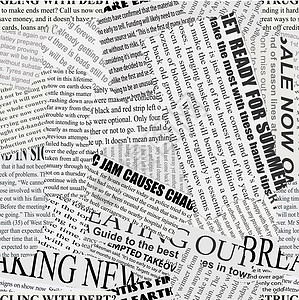 A 背景打印墙纸广告牌报纸艺术涂鸦黑色白色新闻账单背景图片
