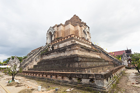 泰国清迈的寺庙避难所历史宗教数字房子国家石头佛塔祷告建筑学图片