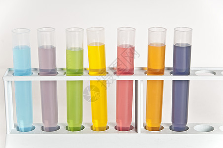 化学测试管蓝色科学体积材料医疗红色化工药品紫色技术图片