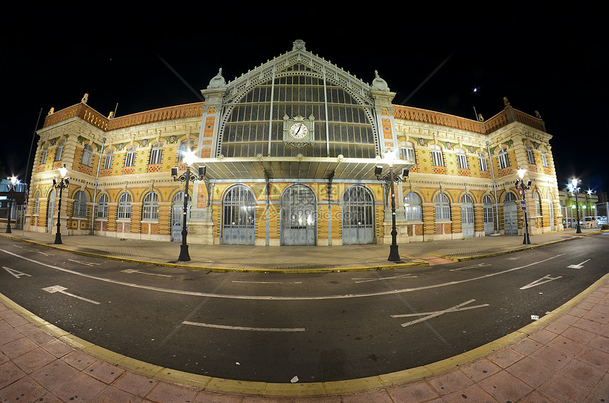 旧车站列车文化玻璃建筑学手表建造金属兴趣建筑运输工业图片