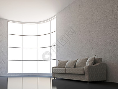 白色沙发风格长椅木地板长沙发公寓座位家具大厦软垫艺术图片