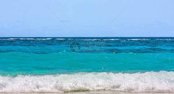 热带热带海洋蓝色冲浪海岸视野海岸线海景风景晴天海域海滩图片