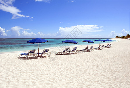 加勒比海海滩天堂假期热带照片蓝色库存浴床海洋日光旅行图片