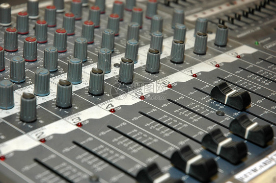 控制板声音混音器的详细内容收音机模拟均衡器制作人控制宏观记录体积音乐会娱乐图片