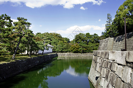 日本花园森林寺庙石头岩石花园智慧植物花朵池塘公园图片