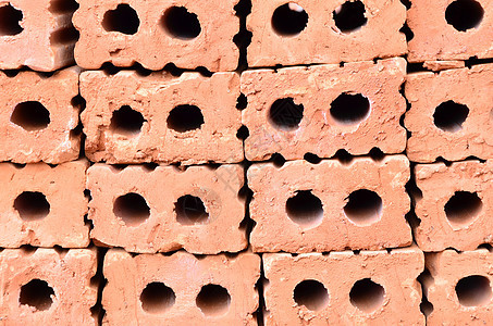 砖红色材料正方形棕色石头矩形黏土建筑团体图片