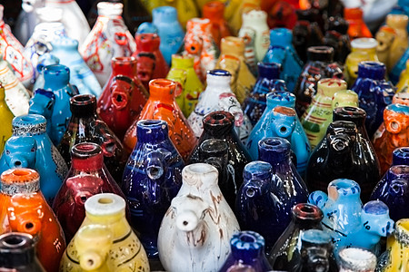 突尼斯蜡烛持有者 市场骆驼形状手工业工艺灯笼礼物旅行店铺枝形对角线玻璃艺术图片