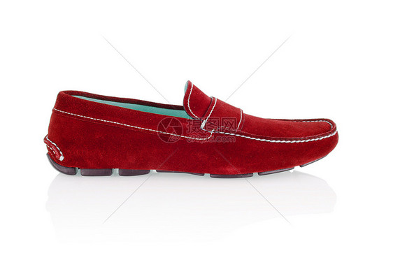白色脱白的男性鞋棕色靴子红色骡子男人正装橡皮鞋类脚跟皮革图片