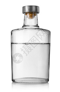 瓶装伏特加文化影棚气泡对象液体玻璃酒精图片