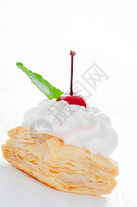 松饼奶油糖果食物饼干正方形馅饼脆皮派对蛋糕宏观图片