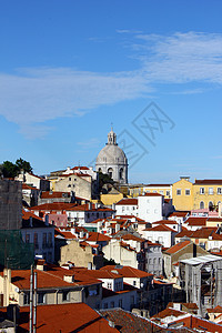 葡萄牙里斯本阿尔法马古董城市旅行旅游历史性市中心建筑景观历史地平线图片