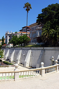 白赛 里斯本 葡萄牙街道爬坡场景天际窗户房子旅游土地首都阳光图片