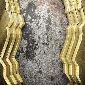 金金背景控制板颗粒状空白盘子金子金属抛光魅力反射牌匾图片