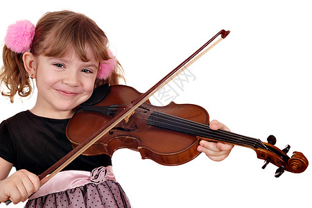 美丽的小女孩拉小提琴提琴手娱乐快乐音乐乐器乐趣音乐家青年女性细绳图片