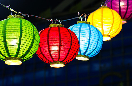 中国灯笼文化红色宝塔新年图片