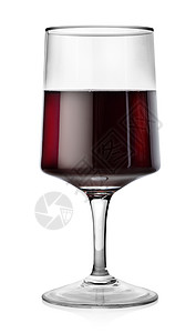 红葡萄酒矩形玻璃背景图片