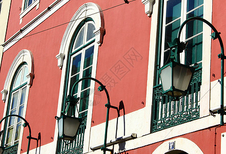 葡萄牙里斯本一栋大楼的细目表图片